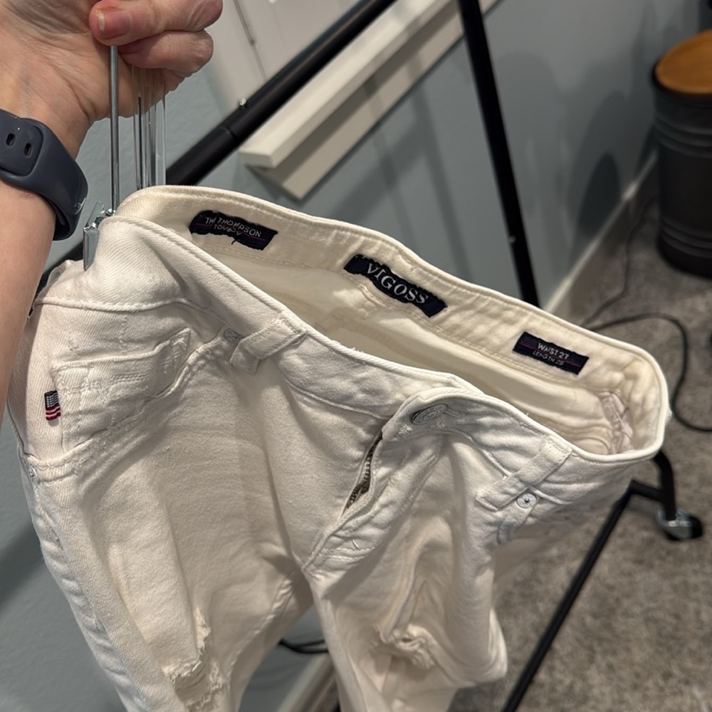 White Ripped Jeans - Picture 6 of 6